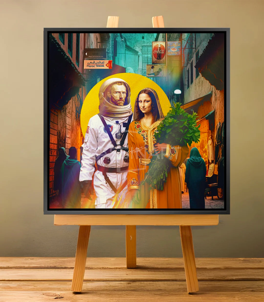 lkoupel v2 - signé par l'artiste Kawtar BRZ.